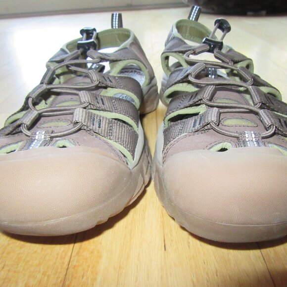MENS KEEN SANDALS/CLOSED TOE/GREEN/SIZE 11.5/HIKING! main image 4